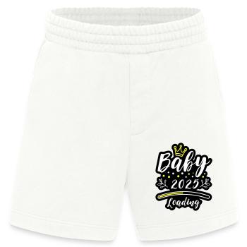 Baby 2025 Loading Spruch - Heavyweight Shorts - made by SPREAD  - OFF WHITE - Vorne