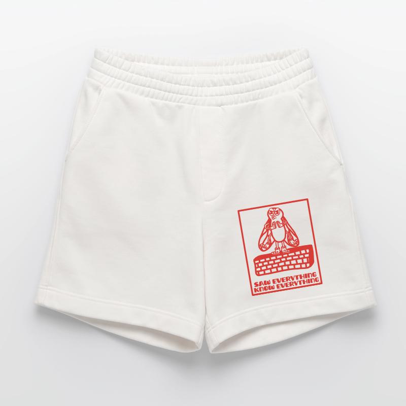 Know everything like a fly on a wall Heavyweight Shorts - made by SPREAD 