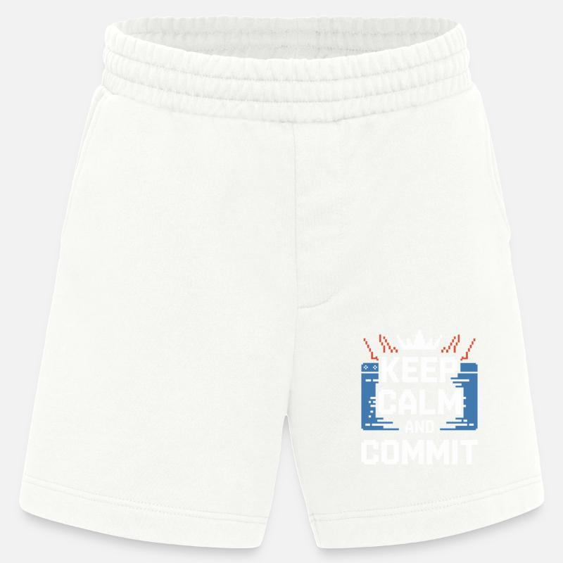 Coding Ninja Programmer Debugging Master - Heavyweight Shorts - made by SPREAD  - OFF WHITE