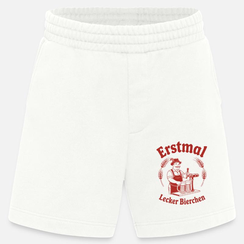 Erstmal lecker Bierchen - Heavyweight Shorts - made by SPREAD  - OFF WHITE