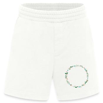 springendes Rentier - Heavyweight Shorts - made by SPREAD  - OFF WHITE - Vorne