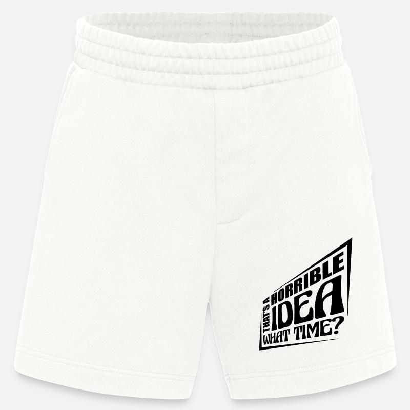 C’est une idée horrible - Short bio épais fabriqué en UE - OFF WHITE