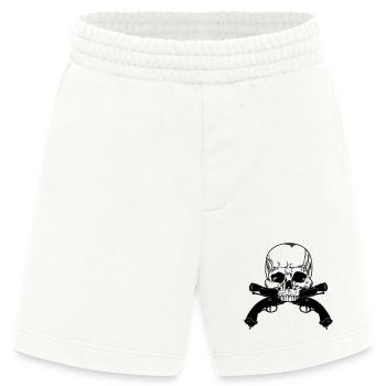 Totenkopfpistolen-Duell - Heavyweight Shorts - made by SPREAD  - OFF WHITE - Vorne
