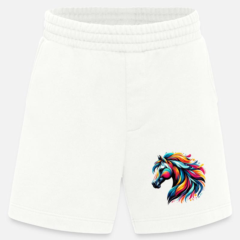 Pferd - Heavyweight Shorts - made by SPREAD  - OFF WHITE