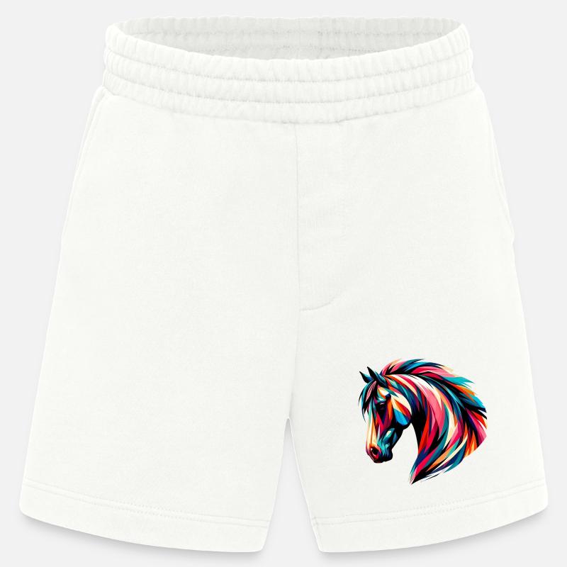 Pferd - Heavyweight Shorts - made by SPREAD  - OFF WHITE