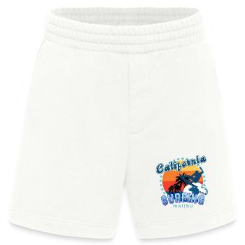 Kalifornisches Surfen in Malibu. - Heavyweight Shorts - made by SPREAD  - OFF WHITE - Vorne