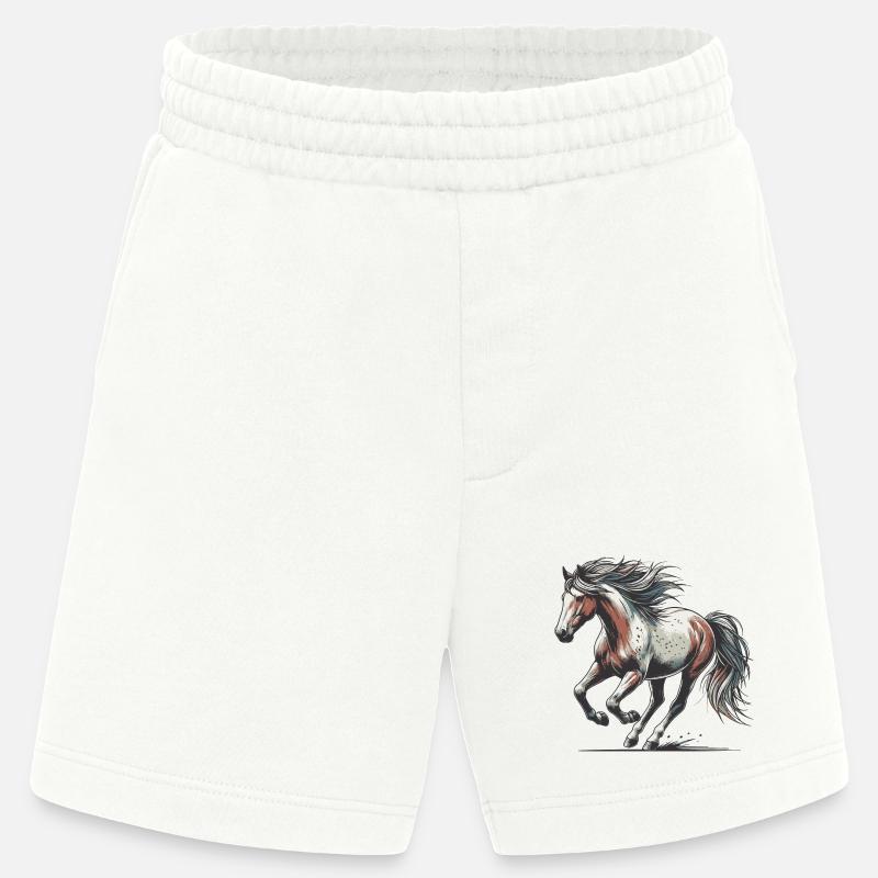 Pferd - Heavyweight Shorts - made by SPREAD  - OFF WHITE