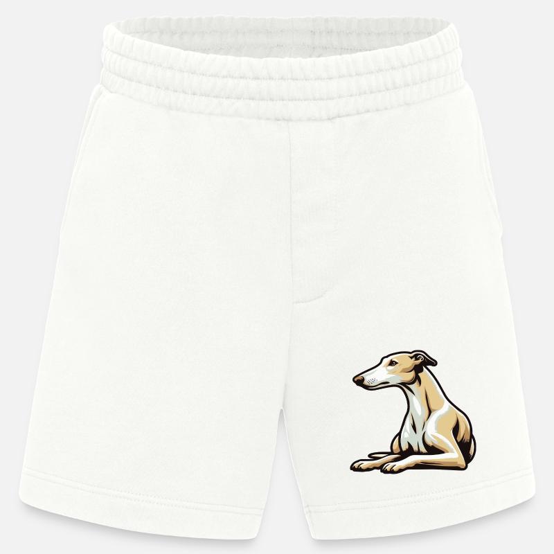 Lévrier - Short bio épais fabriqué en UE - OFF WHITE