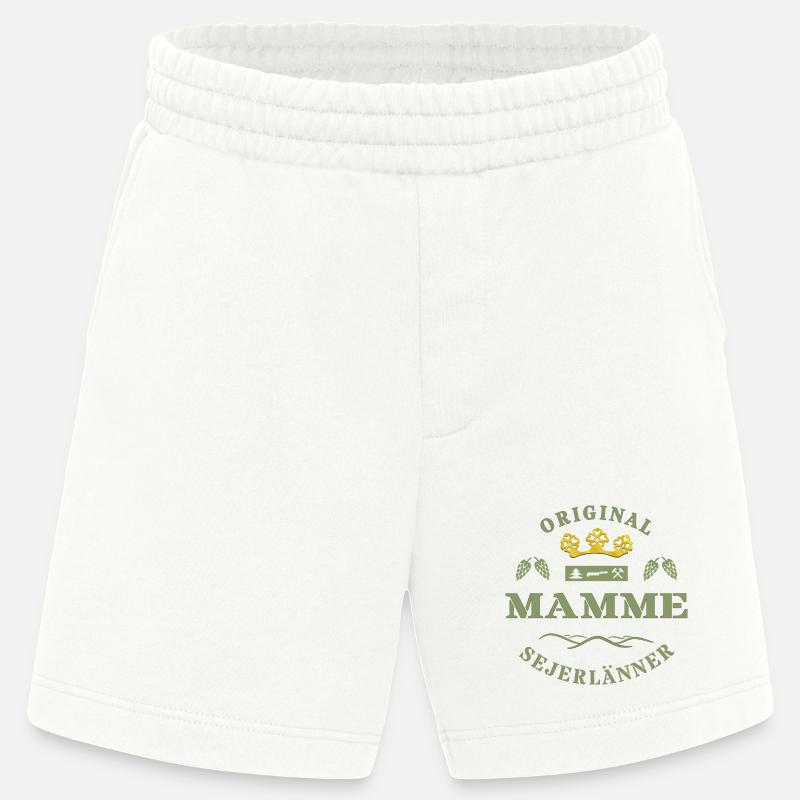 Sejerlänner Mamme Siegerländer Mutter Krönchen - Heavyweight Shorts - made by SPREAD  - OFF WHITE