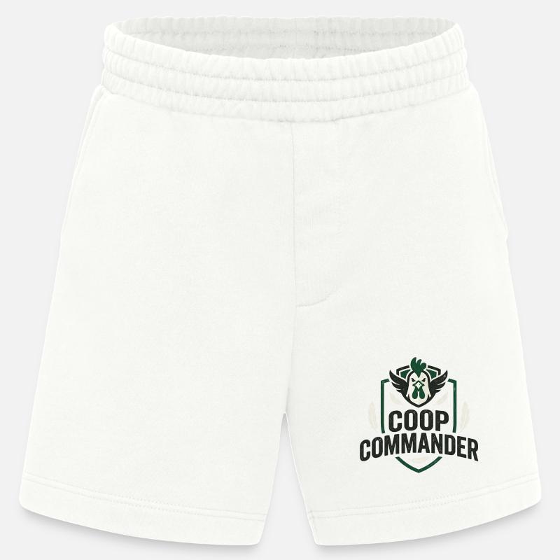 Huehnerhalter Experte - Heavyweight Shorts - made by SPREAD  - OFF WHITE