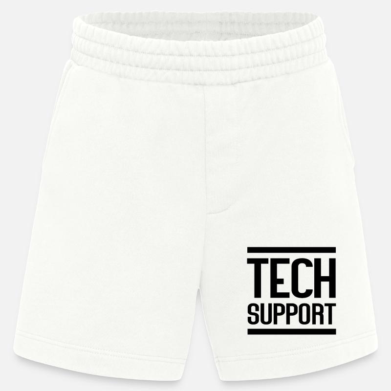 Tech Support - Heavyweight Shorts - made by SPREAD - OFF WHITE