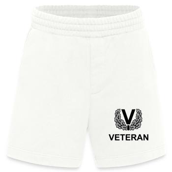 Veteran Militär Bund Streitkräfte Bw - tricolor - Heavyweight Shorts - made by SPREAD  - OFF WHITE - Vorne