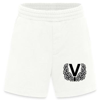 Bw Militär Veteran Motiv Shirt - V mit Eichenlaub - Heavyweight Shorts - made by SPREAD  - OFF WHITE - Vorne