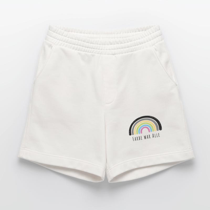 Rainbow Heavyweight Shorts - made by SPREAD 