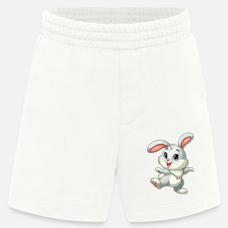 Rabbit Dancing png - Heavyweight Shorts - made by SPREAD  - OFF WHITE
