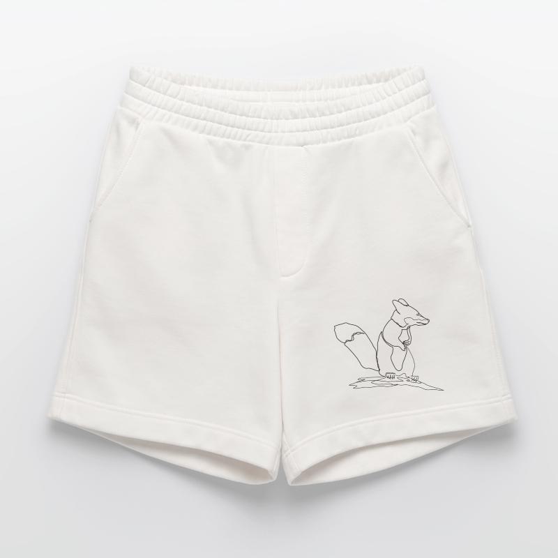 Fuchs Eichhörnchen Squirrel Fox Heavyweight Shorts - made by SPREAD 