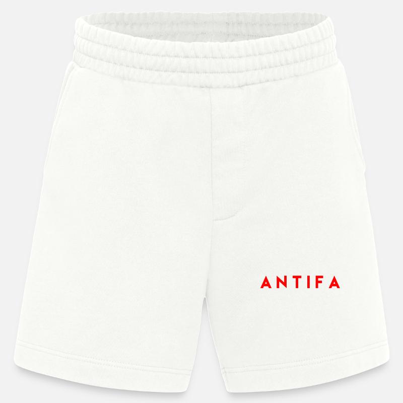 Antifa - Heavyweight Shorts - made by SPREAD  - OFF WHITE