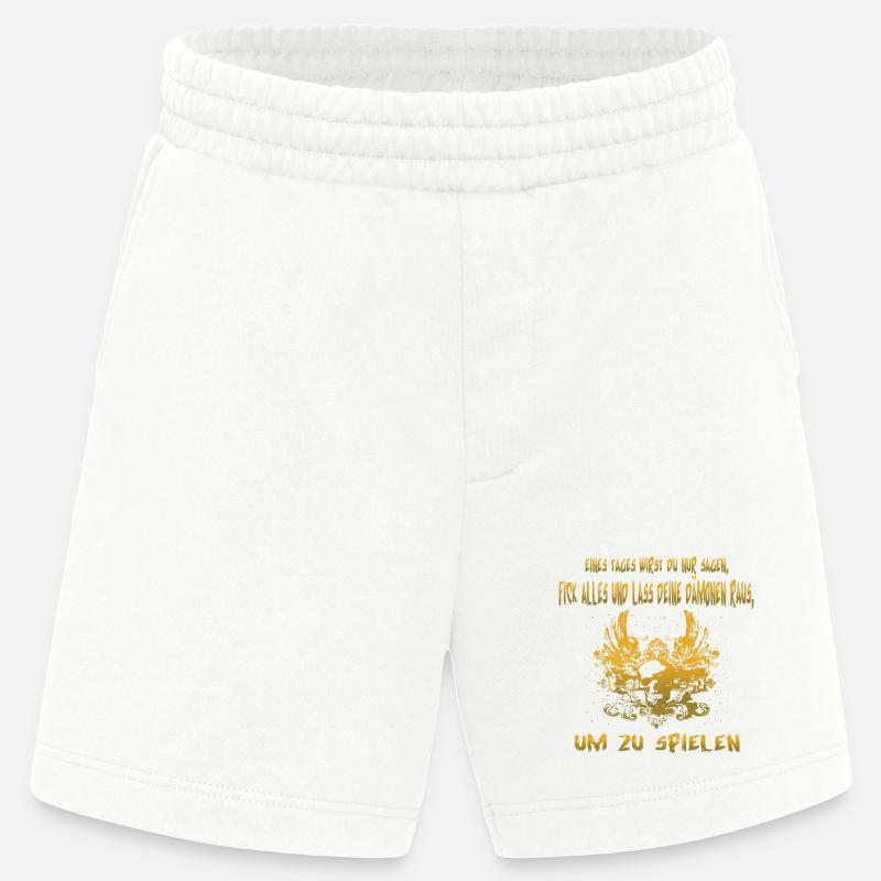 Dämon - Heavyweight Shorts - made by SPREAD  - OFF WHITE