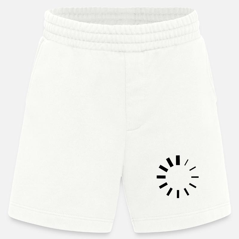 Loading - Logo - Heavyweight Shorts - made by SPREAD  - OFF WHITE