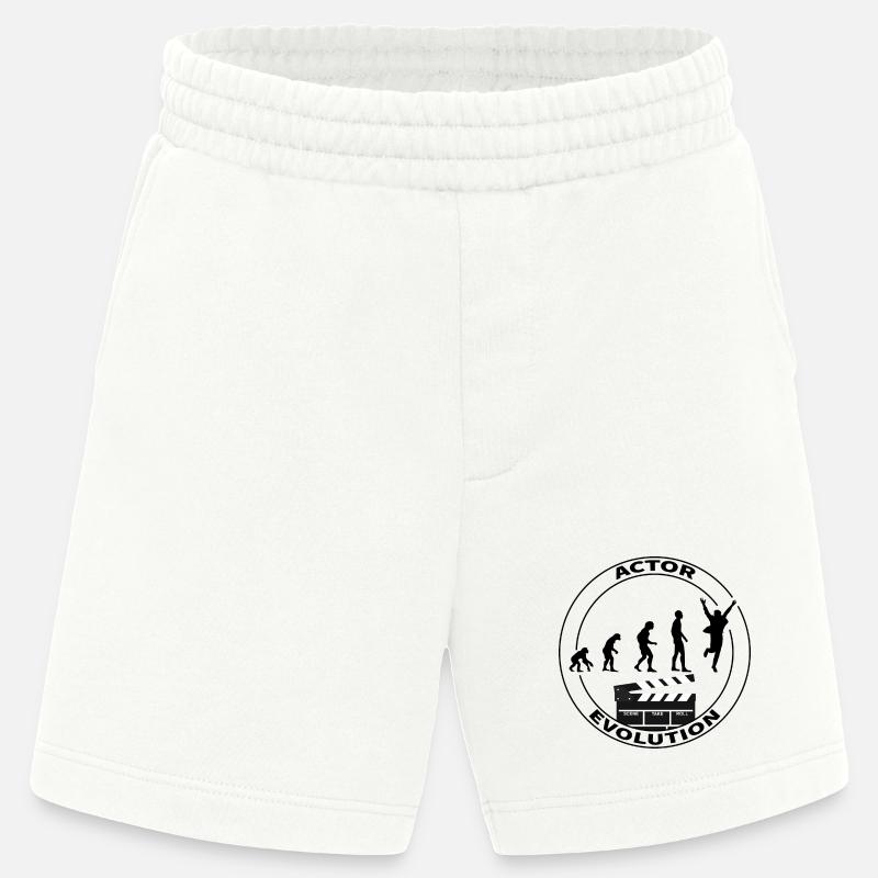 Cadeau d'interprète acteur d'évolution - Short bio épais fabriqué en UE - OFF WHITE