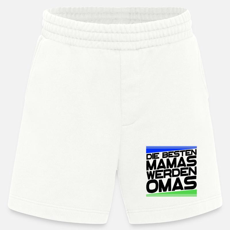 Gratulation Oma Statement Großmutter Alles Gute - Heavyweight Shorts - made by SPREAD  - OFF WHITE