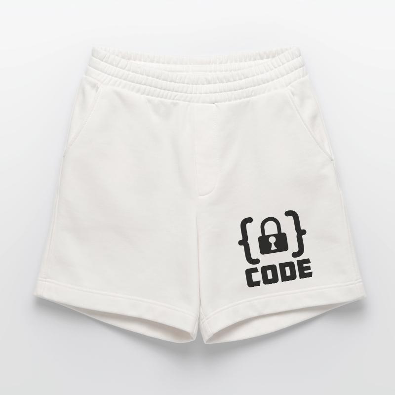Code with lock programmer Heavyweight Shorts - made by SPREAD 