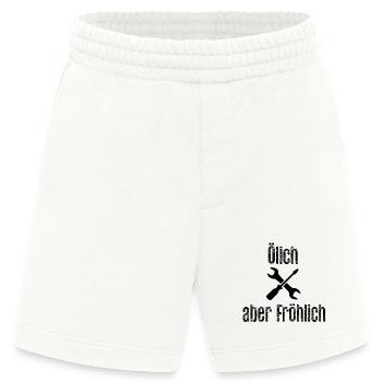 Mechaniker und Schrauber - Heavyweight Shorts - made by SPREAD  - OFF WHITE - Vorne