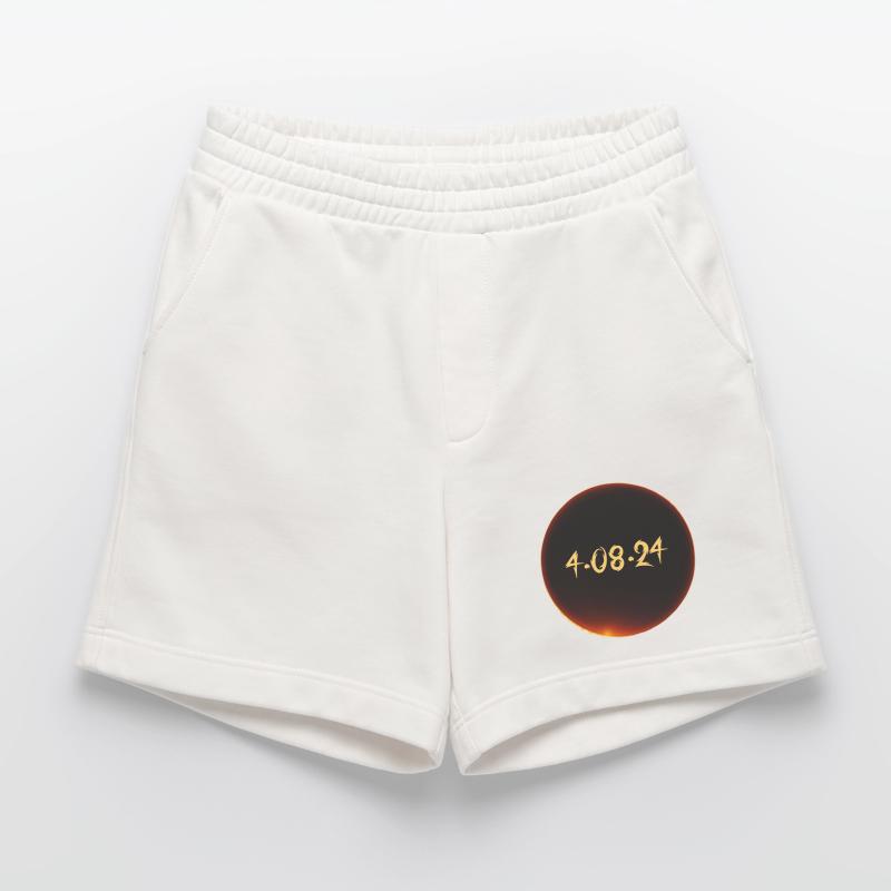 Solar Eclipse 2024 Heavyweight Shorts - made by SPREAD 
