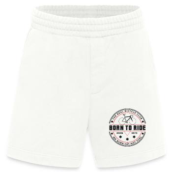 Radsportverein Fettverbrennung Radsportfreunde Fahrrad Radfahren - Heavyweight Shorts - made by SPREAD  - OFF WHITE - Vorne