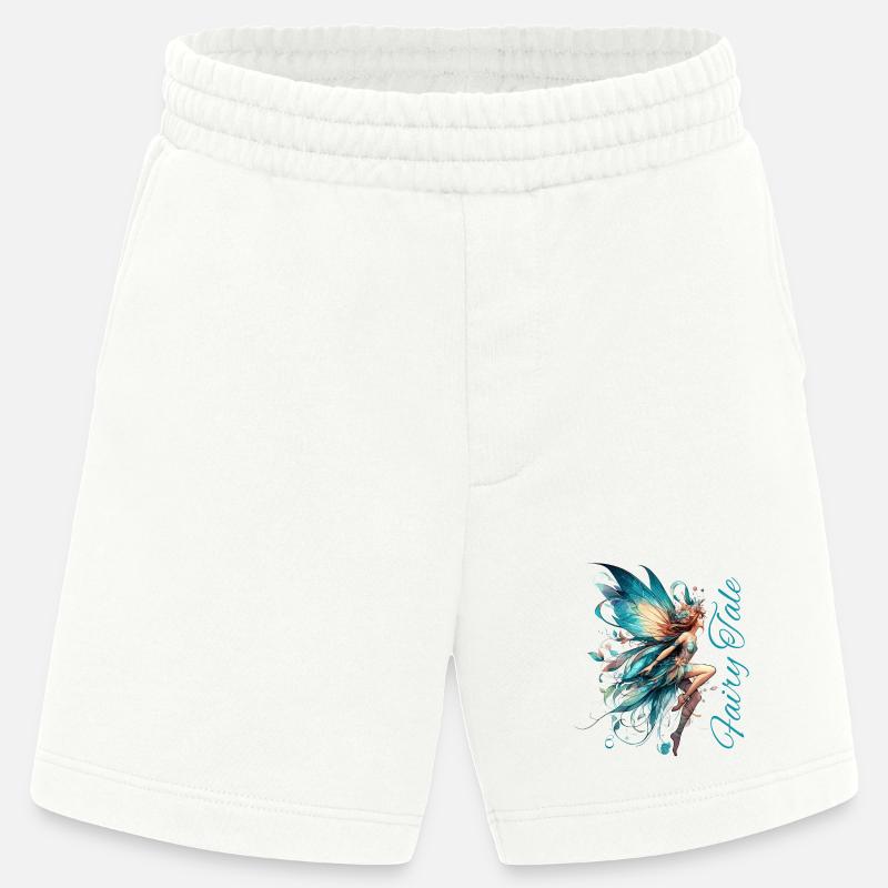 Fee Märchen Geschenk - Heavyweight Shorts - made by SPREAD  - OFF WHITE