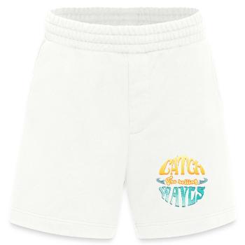 Surfen und CatchTheWaves - Heavyweight Shorts - made by SPREAD  - OFF WHITE - Vorne
