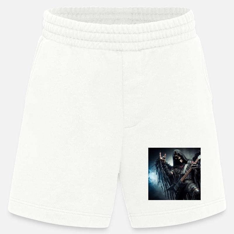 Der Sensenmann ist schwer - Heavyweight Shorts - made by SPREAD  - OFF WHITE