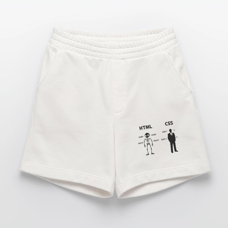 Developer Programmer Coden Css Scripting Code Heavyweight Shorts - made by SPREAD 