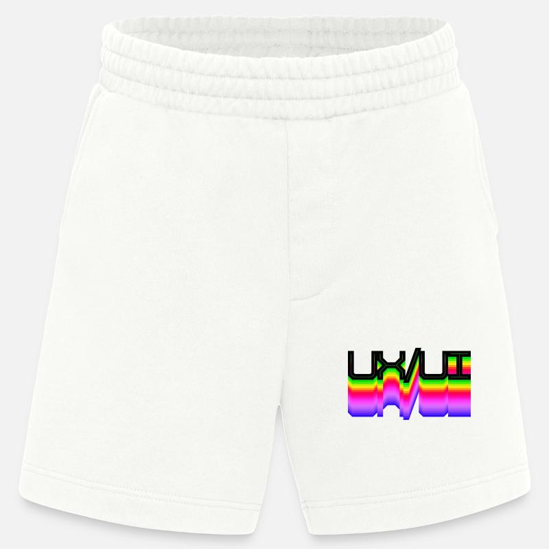 Code Developer Skripting Dev Computerfreak Geek - Heavyweight Shorts - made by SPREAD  - OFF WHITE