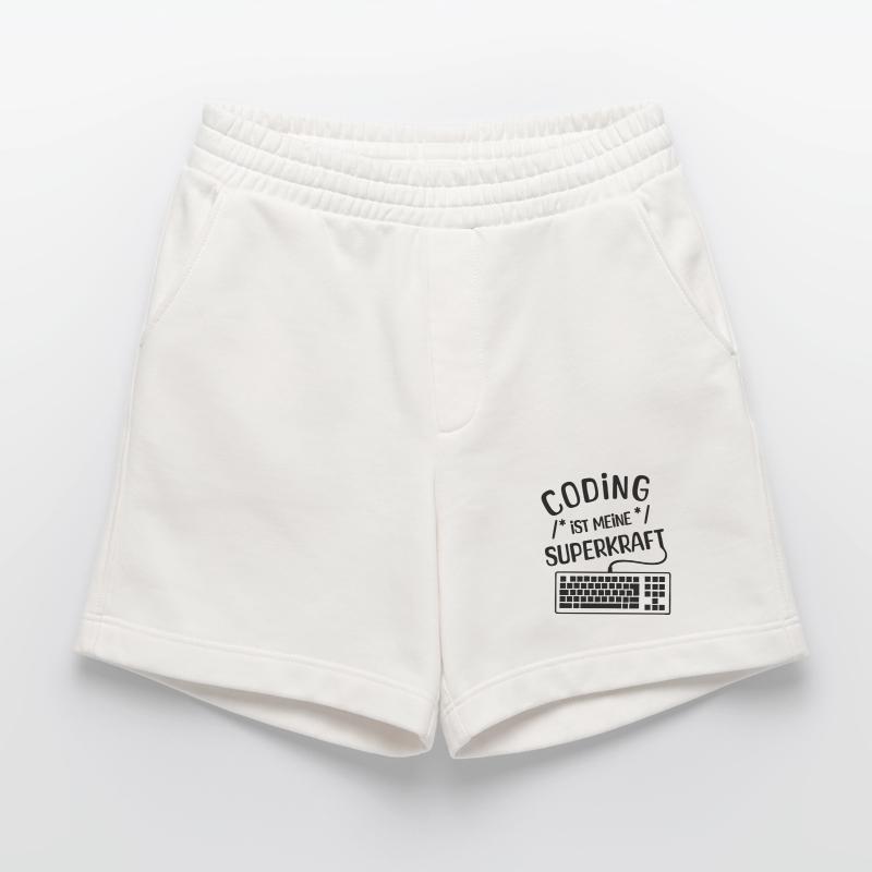 Computer Code Statement Developer Computergeek Heavyweight Shorts - made by SPREAD 