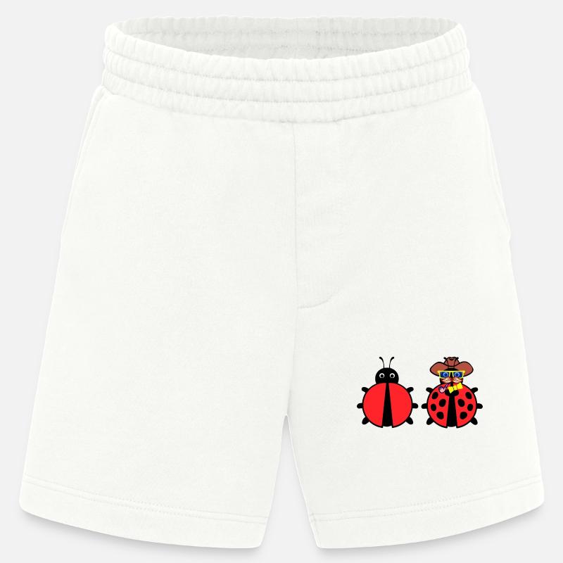 Bugs Debug Developer Bugfixing Programmer - Heavyweight Shorts - made by SPREAD  - OFF WHITE