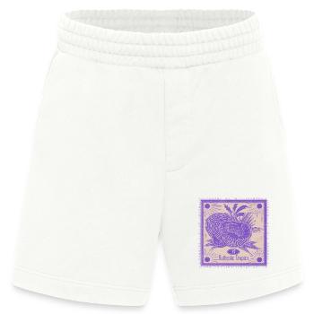 Authentic Tropics Fruchtbild - Heavyweight Shorts - made by SPREAD  - OFF WHITE - Vorne