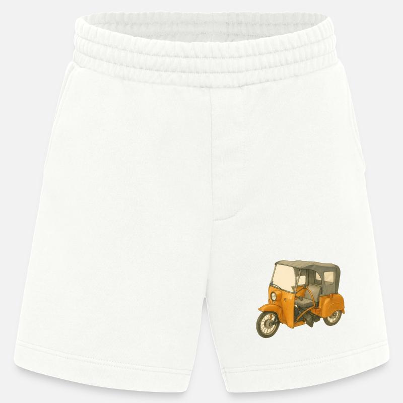 Krause Duo als Comic - Heavyweight Shorts - made by SPREAD - OFF WHITE