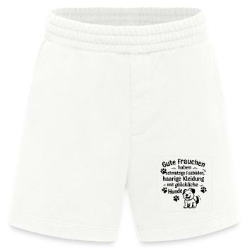 Hundeliebe, Hundeliebhaber - Heavyweight Shorts - made by SPREAD  - OFF WHITE - Vorne