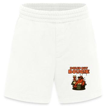Gekochter, aber guter Hummer im Topf - Heavyweight Shorts - made by SPREAD  - OFF WHITE - Vorne