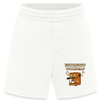 Espresso selbst - Heavyweight Shorts - made by SPREAD  - OFF WHITE - Vorne