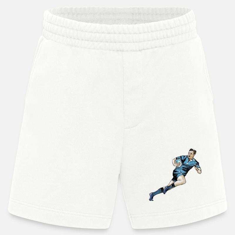 Rugby - Heavyweight Shorts - made by SPREAD  - OFF WHITE