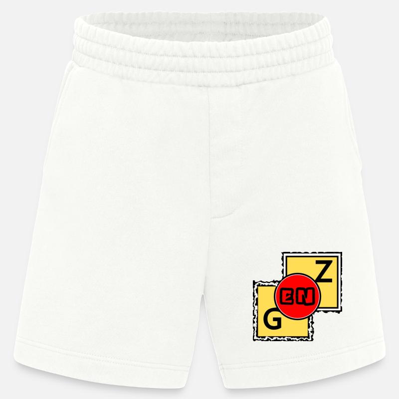 GEN Z Blocks - Heavyweight Shorts - made by SPREAD  - OFF WHITE