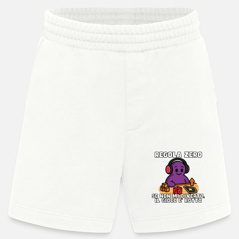 Regel Null: Spaß oder Trennung - Heavyweight Shorts - made by SPREAD  - OFF WHITE