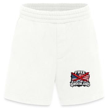 FREIES GRÖNLAND - Heavyweight Shorts - made by SPREAD  - OFF WHITE - Vorne
