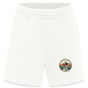 Abenteuerpfad Patch Wanderer - Heavyweight Shorts - made by SPREAD  - OFF WHITE - Vorne