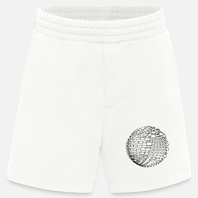 Sphère paramétrique - Short bio épais fabriqué en UE - OFF WHITE