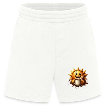 Sonnenkaffee  - Heavyweight Shorts - made by SPREAD  - OFF WHITE - Vorne