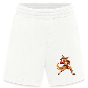 Muay Thai Känguru - Heavyweight Shorts - made by SPREAD  - OFF WHITE - Vorne