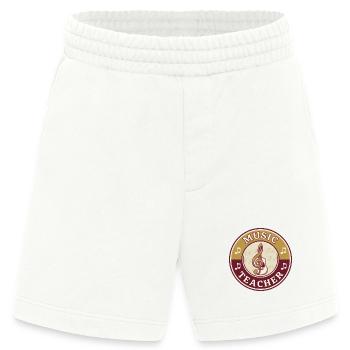 Vintage-Musiklehrer Treble Clef Gitarrenabzeichen oben - Heavyweight Shorts - made by SPREAD  - OFF WHITE - Vorne